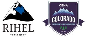 Two Logos, RIHEL since 1998 and CEHA Colorado